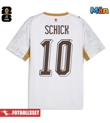 Tjeckien Patrik Schick #10 Bortatröja VM 2026 Kortärmad
